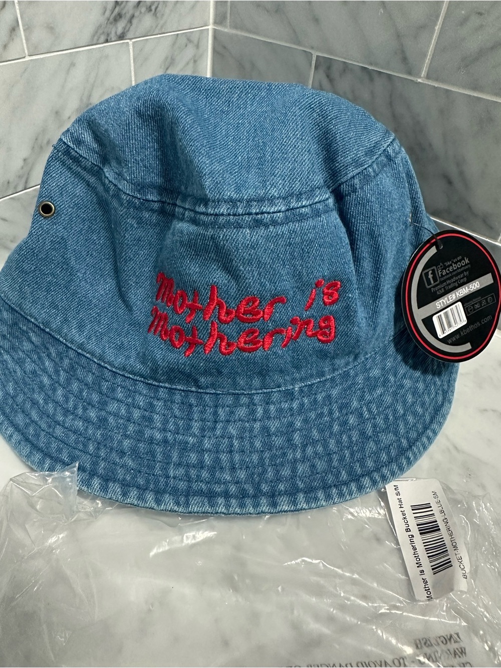 Mother is mothering Karrie Locher bucket hat
